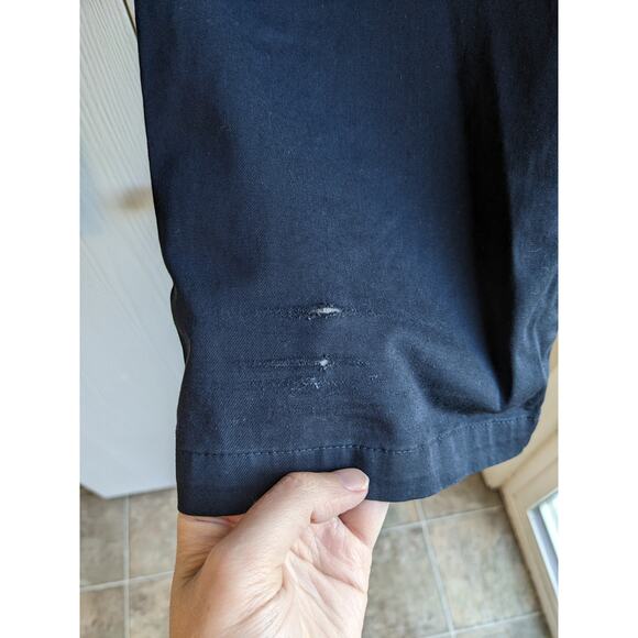Dockers Ideal Fit Womens Sz 4 Navy Blue Dress Pants Slacks Bootcut Cotton Blend - Picture 6 of 6